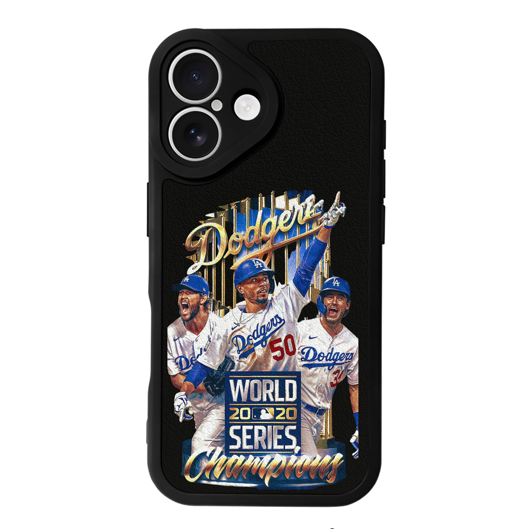  IPhone 16 Silicone Leather Case – UV Print, Lambskin Texture – Perfect Fit, Wireless Charging Compatible, Scratch Resistant, Precise Cutouts – Stylish Protection For IPhone 16